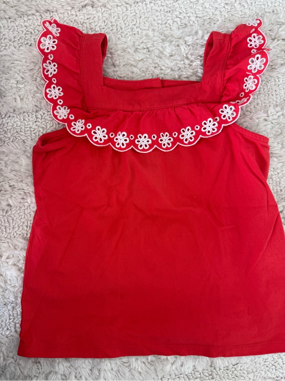 Bundle of 6 Janie and Jack girls size 10 summer tops